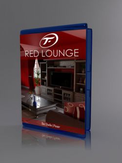 115784 场景 室内 Red Lounge by TruForm ()