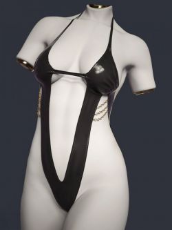 102334 服装 比基尼 dForce Ultra Highcut Monokini for Genesis 9