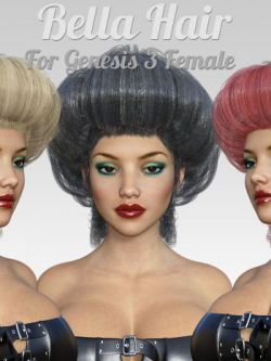 114236 头发 Bella Hair for G3 female(s) by powerage ()