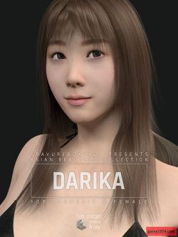 123033 亚洲人物  Darika G3G8F for Genesis 3 and 8 Female