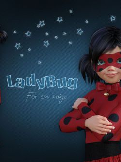 142245 人物纹理 LadyBug