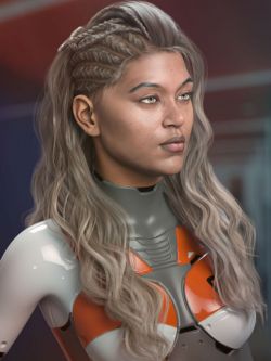 83099 头发 Neona Hair for Genesis 3, 8, and 8.1 Females