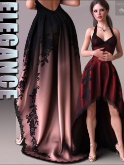 141876 服装纹理  Elegance for dForce Exalted Dress