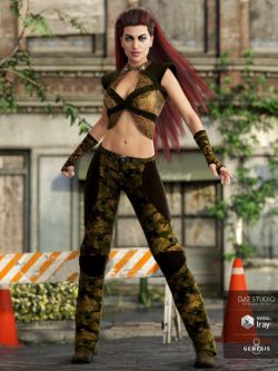 57785 服装 Legend Outfit for Genesis 8 Female(s)