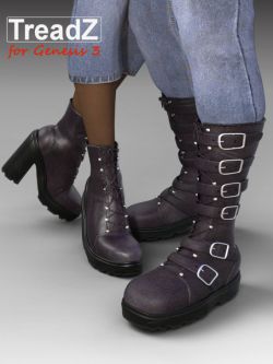 34253 鞋子 TreadZ for Genesis 3