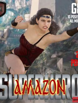 122691 姿态  超级英雄SuperHero Amazon for G8F Volume 1