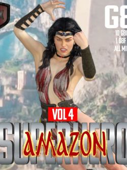 141739 姿态 超级英雄 SuperHero Amazon for G8F Volume 4