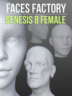 45265 G8F 脸形工厂 Faces Factory for Genesis 8 Female