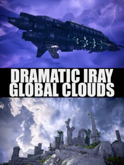 68801 场景道具 云雾 Dramatic Iray Global Clouds