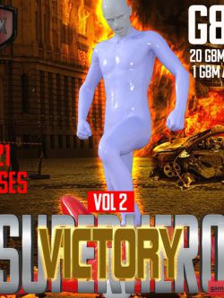 136412 姿态 格斗 SuperHero Victory for G8M Volume 2