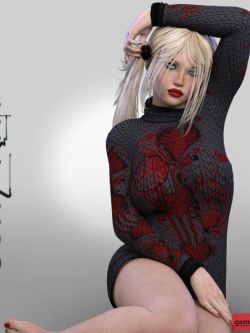 117948 服装 性感的针织毛衣 Sexy Knit G3F by nirvy