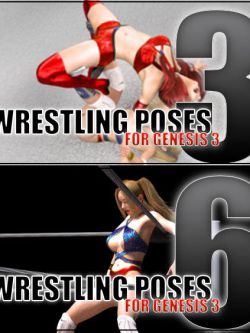 格斗姿态 Genesis 3 Wrestling Pose Pack