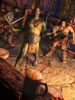 83897 姿态 兽人 Orcish: Poses and Expressions for Orc Horde HD and Genesi...