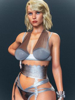 87714 服装 时尚内衣 Stylish Lingerie for Genesis 8 Females and Genesis 9