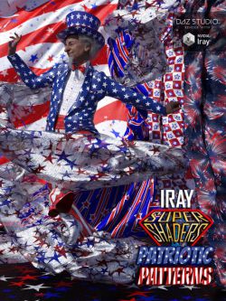 53681 着色器 Iray Super Shaders Patriotic Patterns(Merchant Resource)