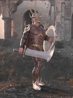 69411 战士套装 Mortal Warrior Outfit for Genesis 8 Male