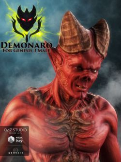 31397 人物 怪物 Demonaro for Genesis 3 Male