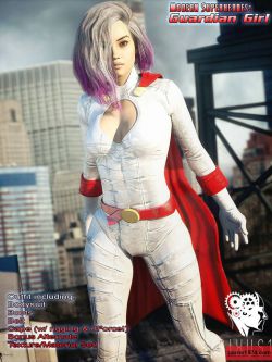 126358 服装 超级英雄   Modern Superheroes: Guardian Girl