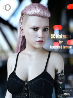 137535 人物 SC Natasha for Genesis 8 Female