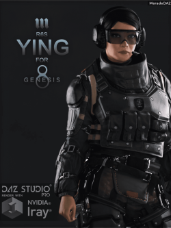 人物 服装 R6S Ying for Genesis 8 and 8.1 Female