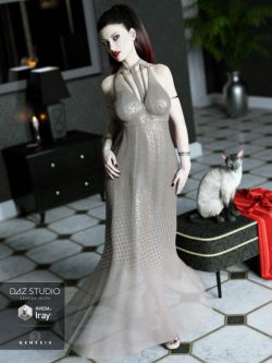 33783 服装 The Maxi Dress for Genesis 3 Female(s)