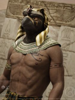 57509 人物 Ancient Horus for Genesis 8 Male