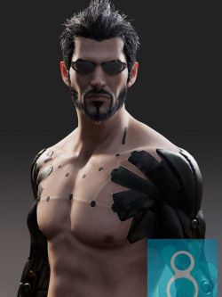 人物 Deus Ex Mankind Adam Jensen for G8M