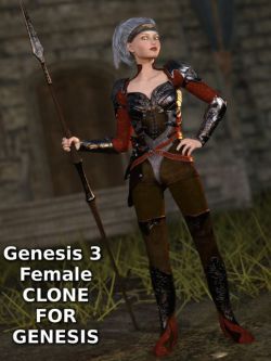 24121 工具资源 G3F转GF Genesis 3 Female Clone for Genesis