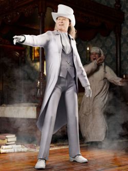 83681 服装 经典套装 dForce Victorian Gentleman Outfit for Genesis 8 and...