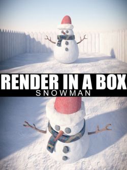 65579 道具 雪人 Render In A Box - Snowman