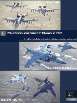 58275 军用飞机 Military Aircraft Bundle 02