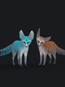34093  动物 狐狸纹理 Fennec for Foxes by AM