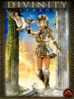 54591 服装 雅典娜服装 Divinity - Athena Outfit for Genesis 8 Female