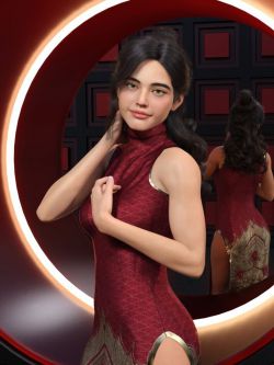 86930 服装 dForce Julcsi Dress for Genesis 8 and 8.1 Female