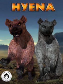 16463 动物 鬣狗 Hyena for DAZ Big Cat 2