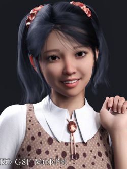 人物 Kyoko Character Morph For Genesis 8 Females