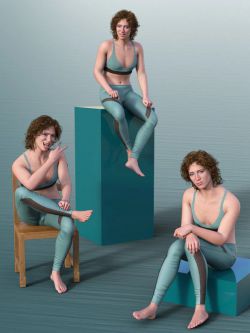93508 姿态 坐姿  W Sitting Poses For Genesis 9