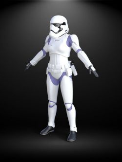 服装 星际盔甲 Rebel Trooper for Genesis 88.1 Female + Trooper Helmet