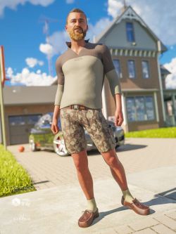 68215 服装 Casual Guy for Genesis 8 Male(s)