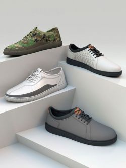 81796 男款运动鞋 Sneakers for Genesis 8 and 8.1 Males