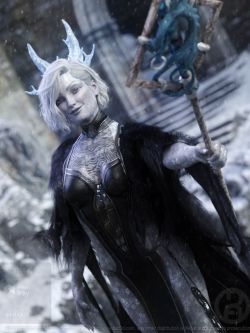 79943 人物 冰之女王  Ice Queen for Genesis 8 Female