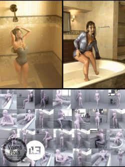 36177 姿态 浴室姿势系列  i13 Visions Bathroom Pose Collection