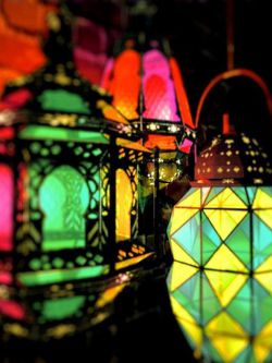 10205 道具 彩灯 Moroccan Lamp Bundle
