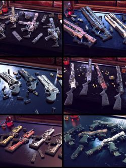 80158 赛博朋克武器捆绑包 Cyberpunk Weapon Bundle