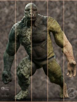 50941 巨魔纹理 Troll Beast Texture Xpansion