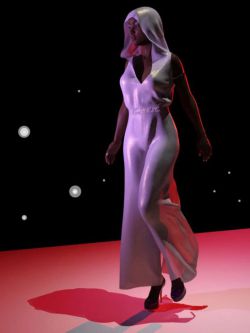 70915 姿态和动画 Catwalk Pose and Turn Animation for Genesis 8 Female(s)