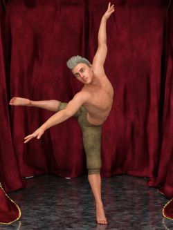 66371 姿态 现代舞者 Modern Dancer Poses For Genesis 8 Male