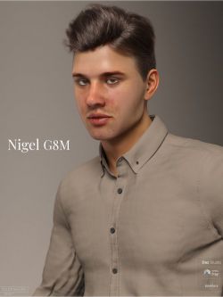 151354 人物 CGI Nigel for Genesis 8 Male