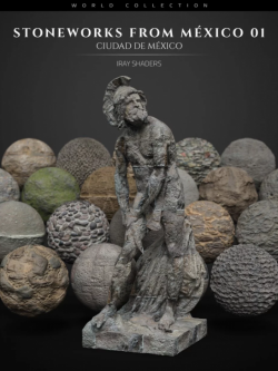 65479 着色器  Stoneworks From Mexico 01: Iray Shaders and Merchant Resource
