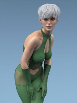 73525 服装 紧身衣 X-Fashion Dark Sci Outfit for Genesis 8 Females